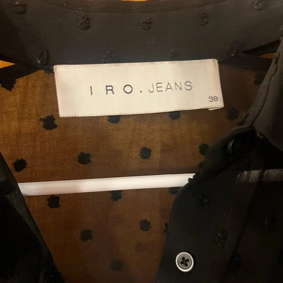 Iro Jean size 38 (M) Zander Top - Picture 6 of 7